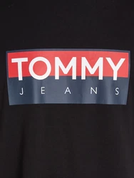 Tommy Jeans T-Shirt TJM REG RWB TOMMY ENTRY TEE Schwarz/Grün