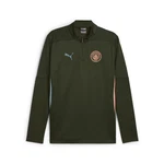 PUMA T-Shirt Manchester City Trainingsoberteil Dunkelgrün/Grün