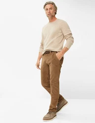 EUREX by BRAX Chinohose Style THILO Khaki/Braun/Beige