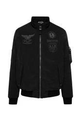 CAMP DAVID Jacke (1-St) Dunkelgrau/Schwarz/Grau