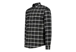 CAMPAGNOLO Outdoorhemd MAN SHIRT Schwarz/Dunkelgrün