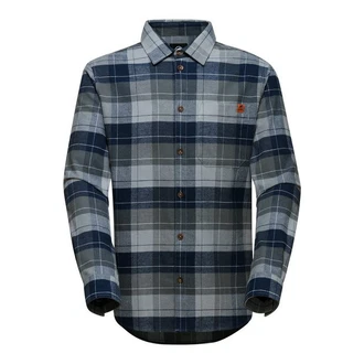 Mammut Trovat Longsleeve Shirt Hemd stahl/marine