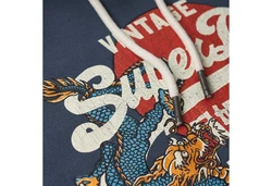 Superdry Herren Hoodie Tokyo VI Graphic Hoodie Dunkelblau