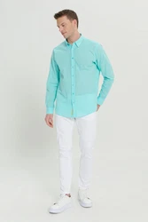 AC&Co Langarmhemd Comfort Fit 