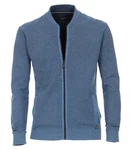 CASAMODA Strickjacke SNOS Cardigan Blau/Grau/Hellblau/Dunkelblau