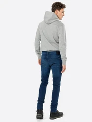 Blend Slim-fit Jeans Jet (1-tlg) Blau/Dunkelblau/Hellblau