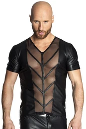 Shirttop Schwarzes Shirt H029 - (L,M,S,XL)