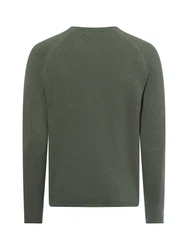 Nils Sundström Strickpullover Dunkelgrün/Grün
