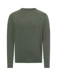 Nils Sundström Strickpullover Dunkelgrün/Grün