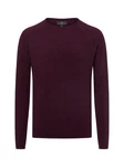 Nils Sundström Strickpullover Dunkelrot/Lila/Bordeaux/Rosa Nils Sundström Strickpullover Dunkelrot/Lila/Bordeaux/Rosa