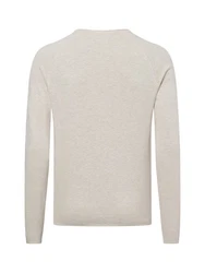 Nils Sundström Strickpullover Grau/Khaki/Beige/Braun