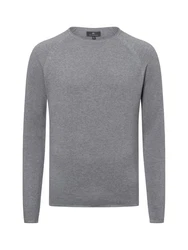 Nils Sundström Strickpullover Grau/Dunkelgrau/Hellgrau