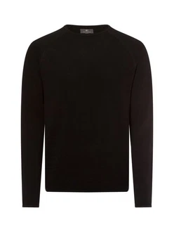 Nils Sundström Strickpullover Schwarz