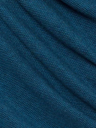 Nils Sundström Strickpullover Blau/Türkis/Dunkelblau