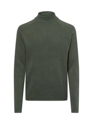 Nils Sundström Strickpullover Dunkelgrün/Grün