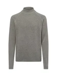 Nils Sundström Strickpullover Grau/Hellgrau/Dunkelgrau