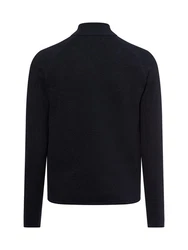 Nils Sundström Strickpullover Schwarz/Dunkelblau
