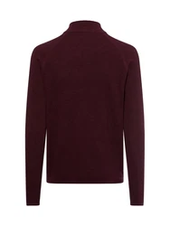Nils Sundström Strickpullover Dunkelrot/Bordeaux/Lila
