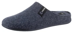 Verbenas Eagle Pantoffel Clog Homeslipper Hausschuh Hellblau/Dunkelblau/Grau