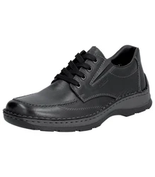 Rieker Halbschuhe Schnürschuh Schwarz