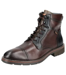 PIKOLINOS Stiefelette Schnürstiefelette Braun/Dunkelbraun