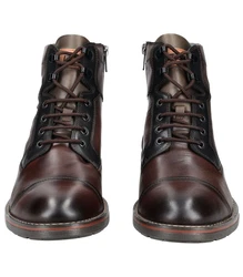 PIKOLINOS Stiefelette Schnürstiefelette Braun/Dunkelbraun