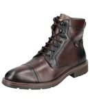 PIKOLINOS Stiefelette Schnürstiefelette Braun/Dunkelbraun
