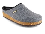 Tuffeln Filz Pantoffeln Komfort Herren Clogs Grau