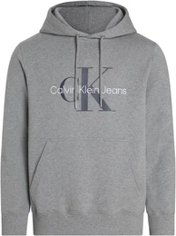 Kapuzensweatshirt SEASONAL MONOLOGO REGULAR HOODIE mit Logodruck und Stickerei