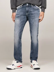 Tommy Jeans Slim-fit Jeans SCANTON SLIM mit Logoprägung Blau/Hellblau/Grau