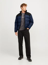 Jack & Jones Steppjacke JJMOON STAND COLLAR PUFFER 