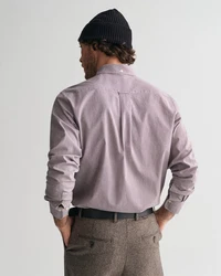 Gant Langarmhemd POPLIN MICRO GINGHAM SHIRT Regular Fit Lila/Rot