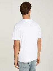 Tommy Jeans T-Shirt TJM REG RWB TOMMY ENTRY TEE Weiß/Hellblau/Grün/Grau