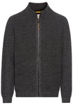 camel active Strickjacke mit Stehkragen 