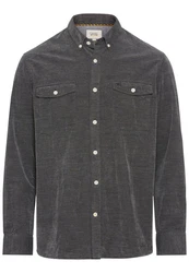 camel active Hemd Dunkelgrau/Schwarz/Hellgrau/Grau