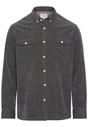 camel active Hemd Dunkelgrau/Schwarz/Hellgrau/Grau