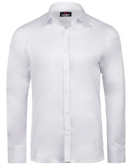Cipo & Baxx Businesshemd CH166 Regular Fit Langarm Weiß