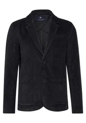 STREET ONE MEN Cordjacke mit Reverskragen Dunkelblau/Schwarz/Hellblau