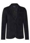 STREET ONE MEN Cordjacke mit Reverskragen Dunkelblau/Schwarz/Hellblau