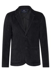STREET ONE MEN Cordjacke mit Reverskragen Dunkelblau/Schwarz/Hellblau