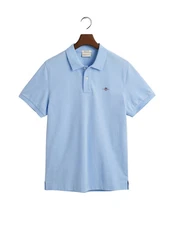 GANT Poloshirt REGULAR SHIELD Hellblau/Blau