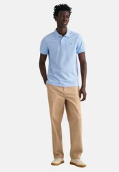GANT Poloshirt REGULAR SHIELD Hellblau/Blau