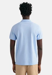 GANT Poloshirt REGULAR SHIELD Hellblau/Blau
