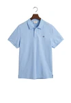GANT Poloshirt REGULAR SHIELD Hellblau/Blau