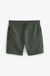 Next Athleisure Shorts Dunkelgrün/Grün