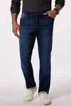 Boston Park 5-Pocket-Jeans Bauchfit Superstretch Dunkelblau/Blau/Hellblau