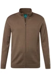 Boston Park Poloshirt Strickjacke Langarm Stehkragen 