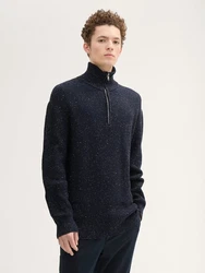 TOM TAILOR Denim Strickpullover Troyer 