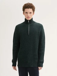 TOM TAILOR Denim Strickpullover Troyer 