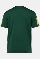 STHUGE T-Shirt Halbarm Football Print Dunkelgrün